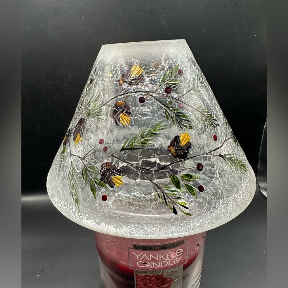 Yankee Candle Crackle Glass Shade
